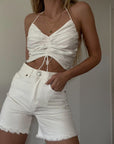 Silver Linings Crop Top - FINAL SALE - SHOPLUNAB