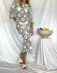 Amalfi Coast Midi Dress - FINAL SALE - SHOPLUNAB