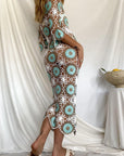 Amalfi Coast Midi Dress - FINAL SALE - SHOPLUNAB