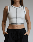 Set The Tone Crop Top - SHOPLUNAB