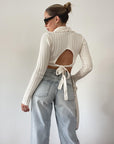Our Spot Crop Sweater - SHOPLUNAB