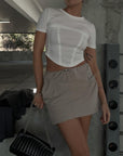Lowkey Cargo Skirt - SHOPLUNAB