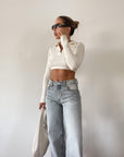 Our Spot Crop Sweater - SHOPLUNAB