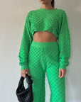 We’re Good Crop Sweater - FINAL SALE - SHOPLUNAB