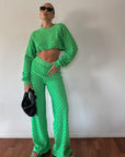 We’re Good Crop Sweater - FINAL SALE - SHOPLUNAB