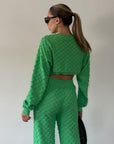 We’re Good Crop Sweater - FINAL SALE - SHOPLUNAB