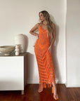 Eternal Flame Maxi Dress - SHOPLUNAB