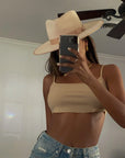 Feel The Sun Crop Tank - FINAL SALE - SHOPLUNAB