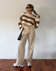Varsity Cool Crop Sweater - SHOPLUNAB