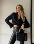 Newsflash Crop Blazer - FINAL SALE - SHOPLUNAB