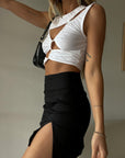 Taking Risks Crop Top - FINAL SALE - SHOPLUNAB
