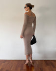 Got A Call From Fall Midi Dress - FINAL SALE - SHOPLUNAB