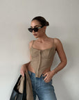 She's Suitable Bustier Top - SHOPLUNAB