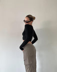Simple Life Crop Sweater - SHOPLUNAB