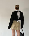 Karma Crop Sweater - SHOPLUNAB