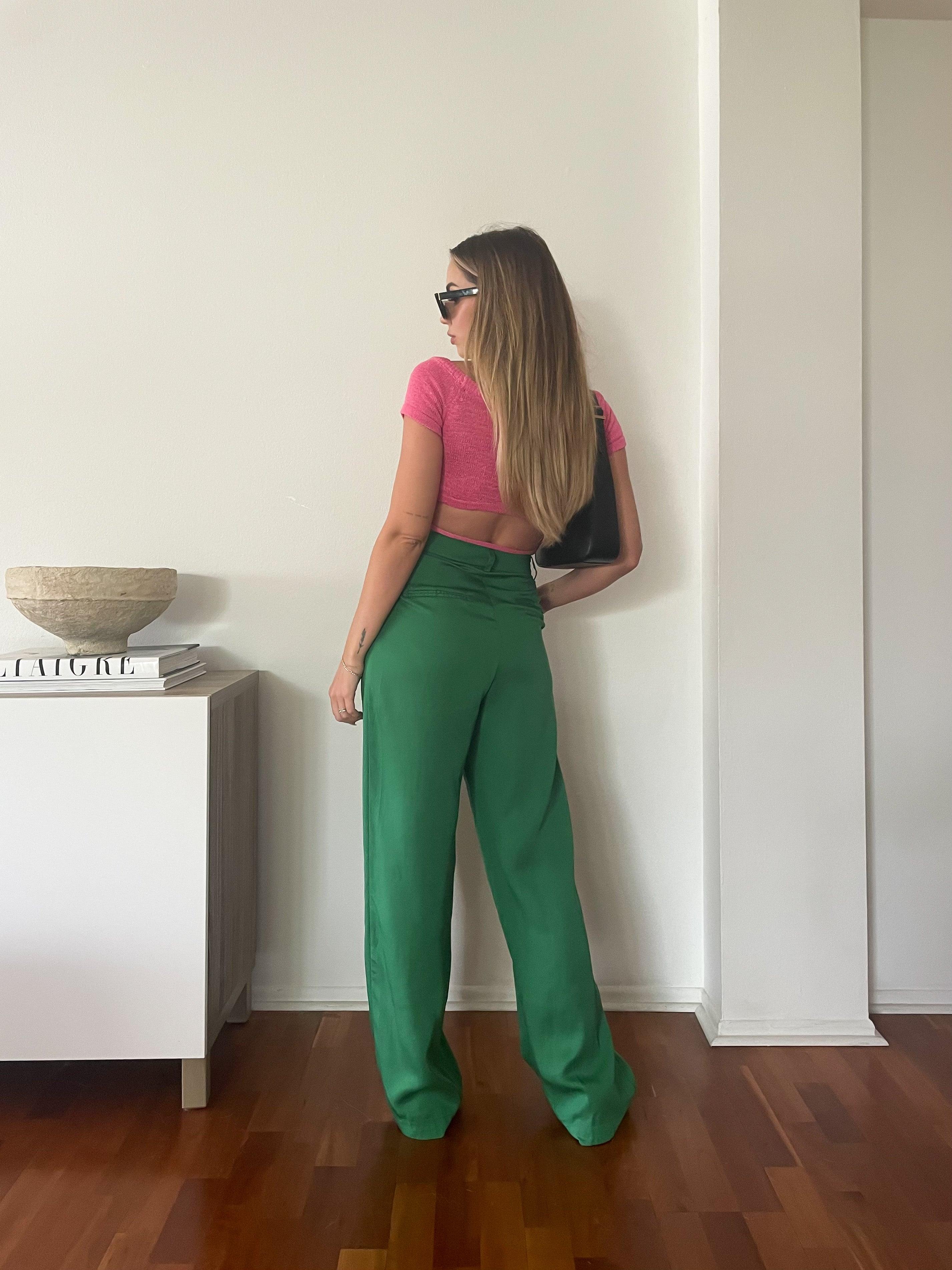 1102 City Cotton Pant - Limelight main image 0