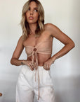 Up Front Crop Top - FINAL SALE - SHOPLUNAB