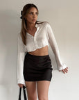 Day Or Night Crop Shirt - ONLINE EXCLUSIVE - SHOPLUNAB