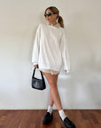 Snow On The Beach Sweater - SHOPLUNAB