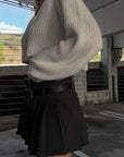 White Lies Crop Sweater - SHOPLUNAB