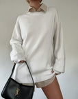 Snow On The Beach Sweater - SHOPLUNAB