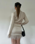 Paris Awaits Crop Shirt - SHOPLUNAB