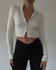 Doubt It Crop Sweater - SHOPLUNAB