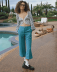 Dahlia Crop Top by For Love & Lemons - FINAL SALE - SHOPLUNAB