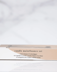 Candle Maintenance Set by Ginger June Candle Co. - SHOPLUNAB