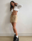 Gwyneth Crop Shirt by Lioness - SHOPLUNAB