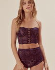 Mia Lace Underwire Bustier by For Love & Lemons - FINAL SALE - SHOPLUNAB