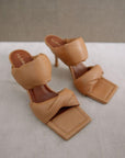 Twist Strap Heel by Alohas - FINAL SALE - SHOPLUNAB