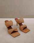 Twist Strap Heel by Alohas - FINAL SALE - SHOPLUNAB