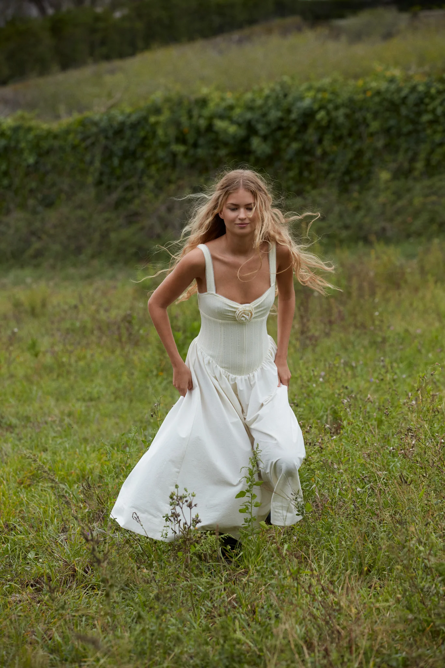 Billie Pointelle Midi Dress by For Love & Lemons - FINAL SALE