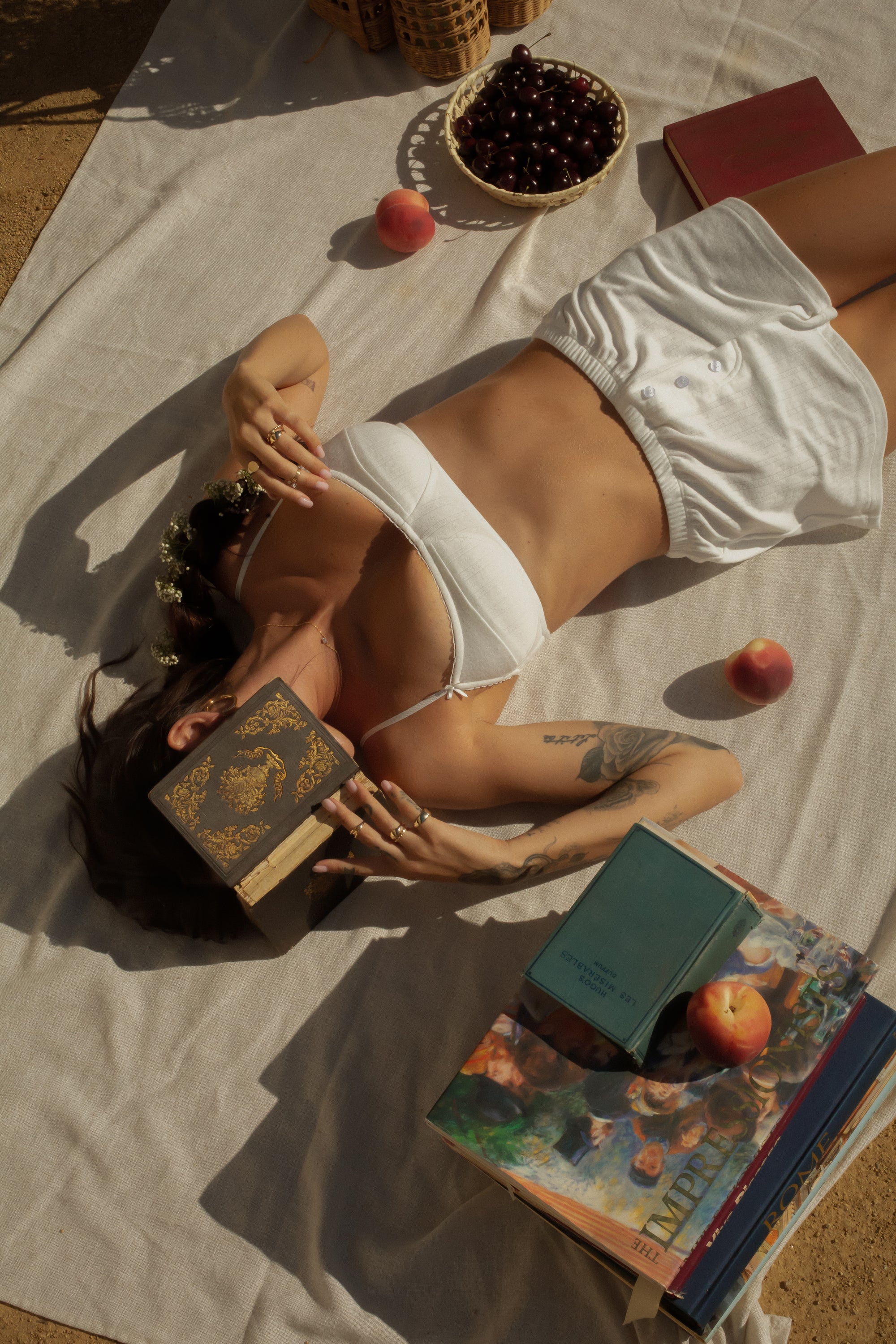 European summer vacation. European summer outfit. European summer. European summer set. European summer aesthetic. Tuscany outfit inso. Tuscany aesthetic. Summer top. bralette and short set. loungewear. cute loungewear. white lounge set. white loungewear set. white cotton set. 