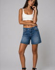 Low-rise waist that sits on your hips
Relaxed through the seat with a straight leg that finishes just above the knee
Crafted from soft rigid denim, they mould to your shape with every wash and wear
100% Cotton
Button fly zipper