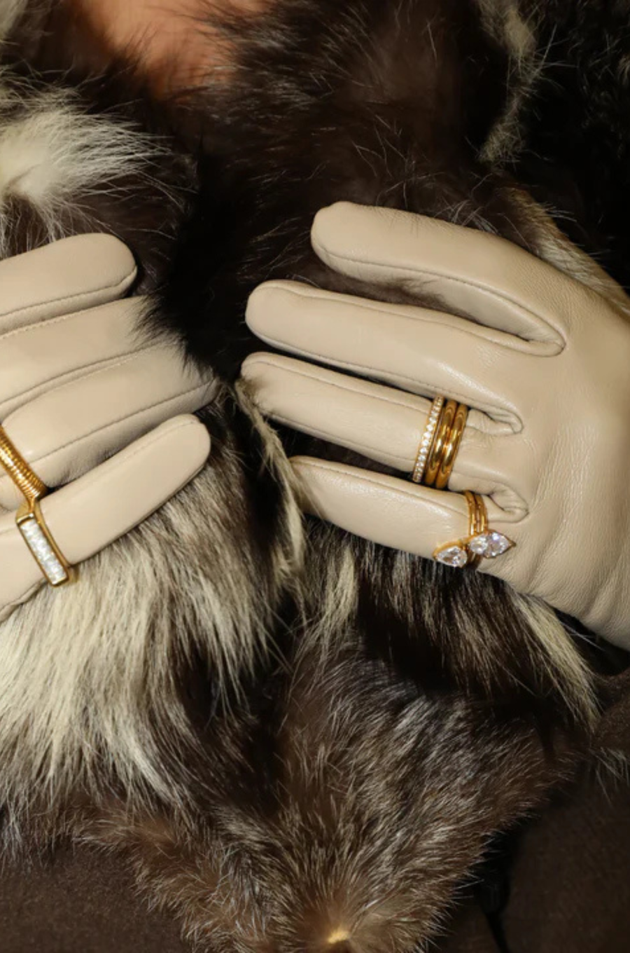 Luxe Stack Ring Ring by Ginneca Row