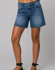 Low-rise waist that sits on your hips
Relaxed through the seat with a straight leg that finishes just above the knee
Crafted from soft rigid denim, they mould to your shape with every wash and wear
100% Cotton
Button fly zipper