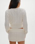 White cable knit mini skirt/skort
Built in shorts
Low rise
Foldover waistband
Mini skirt overlay
Cloud Knit fabric
fall outfit
fall skirt
fall skort
Anti-Pilling Acrylic/Polyester/Modal/Nylon
