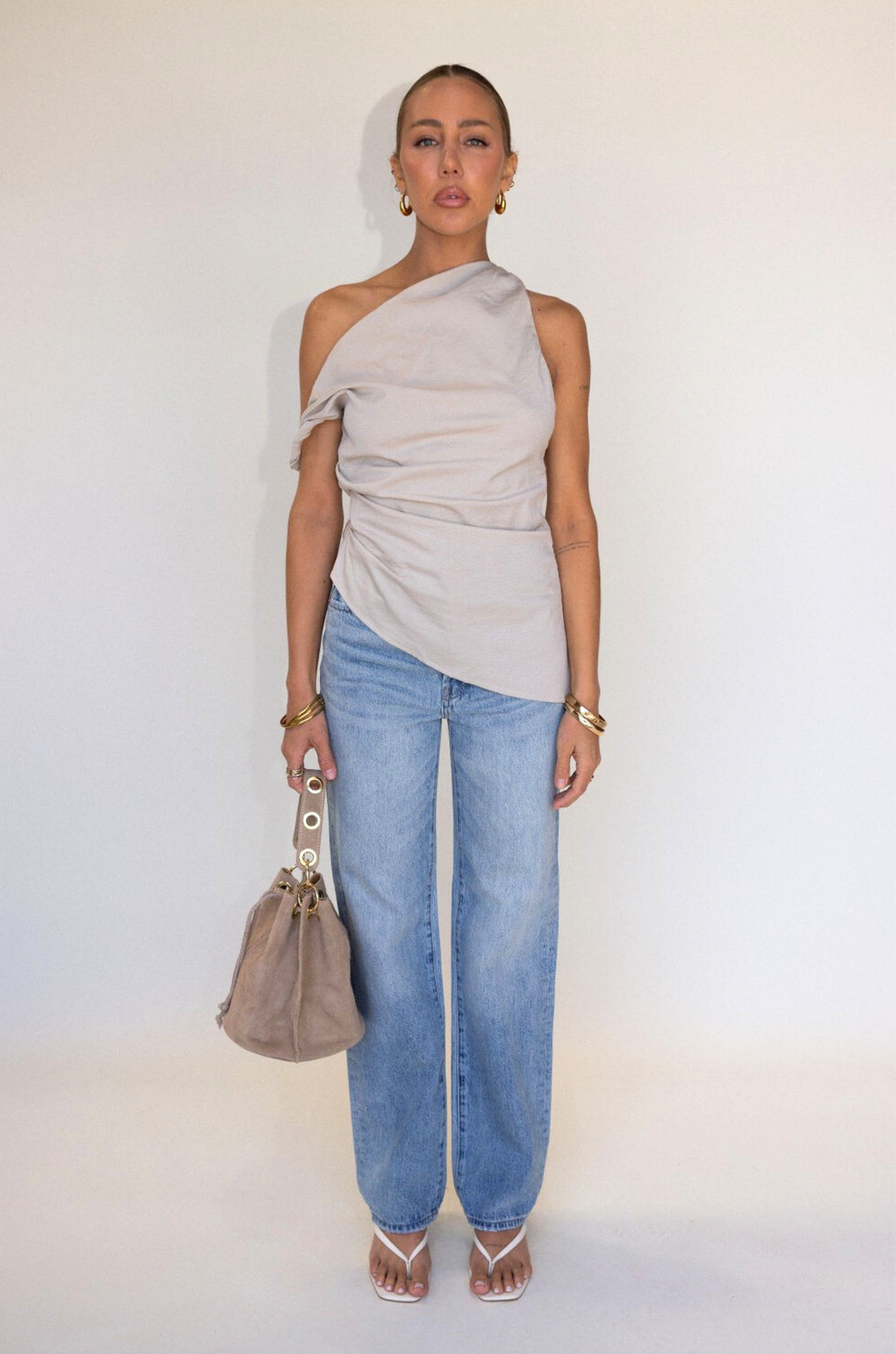 パンツ LUNA CLOTHING NEEDBY heritage＞LUNA ワイド デニム パンツ