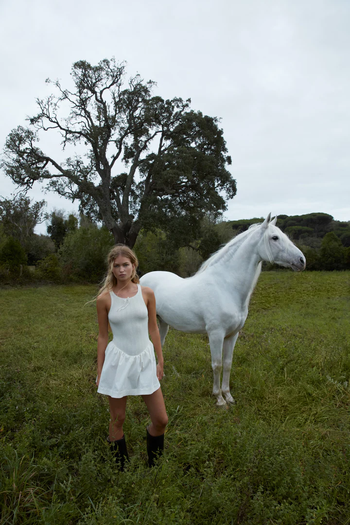 Billie Pointelle Mini Dress by For Love &amp; Lemons - FINAL SALE