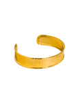 18K Gold Non-Tarnish Hammered gold Cuff Bracelet
18K Gold Plating
Stainless Steel
Width: 0.6"
Inner Diameter: 2.6"
Lead-free/Nickel-safe/Hypoallergenic/Water Resistant