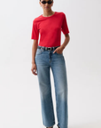 Relaxed rise, baggy fit, effortless shape jeans
Medium blue denim, vintage-inspired wash
Crafted from rigid denim, this style will naturally soften and relax with wear
Unlined
Waist: 26" / Rise: 10 3/4" Length: 43" / Inseam: 32"
Cotton