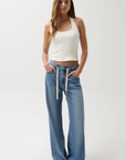 Jadyn Mid Rise Palazzo Jean by Pistola