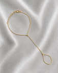 Brooke Gold Filled Hand Chain by LUNA B