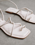 Lace It Up Flat Sandal by Alohas - FINAL SALE