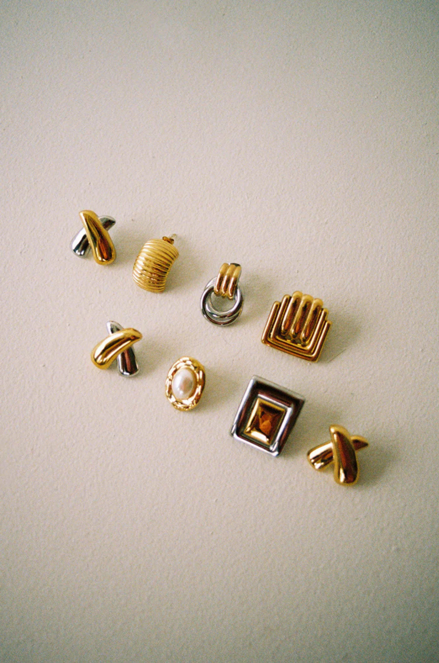 Larchmont Earrings by Ginneca Row