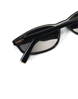 black Sleek, 90s-inspired essential sunglasses. Defined by their slimline rectangle silhouette, this modern style is elevated with gold metal tips on the arms for a refined, polished finish.

Featuring:
slimline rectangle silhouette
90s inspired design aesthetic
gold metal tip detailing on arms
lightweight frame construction
includes branded case and cleaning cloth
designed in Australia
UV protection | UV400
