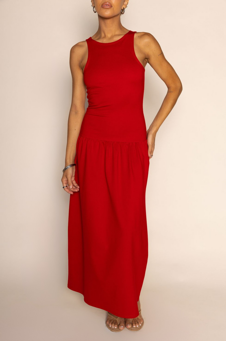 red Drop waist midi dress
Scooped neck
Fitted bodice
Midi skirt
summer maxi dess
spring maxi dress