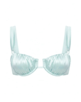 blue Underwire bikini top
Demi Cup
Moderate Bust Support
Wider Shoulder Straps
Adjustable Back Hook Closure
Dainty Bow Tie on the Bottom of the Front Shoulder Strap
Keyhole Cut-Out in Center-Front
80% Recycled Nylon 20% Spandex Fabric